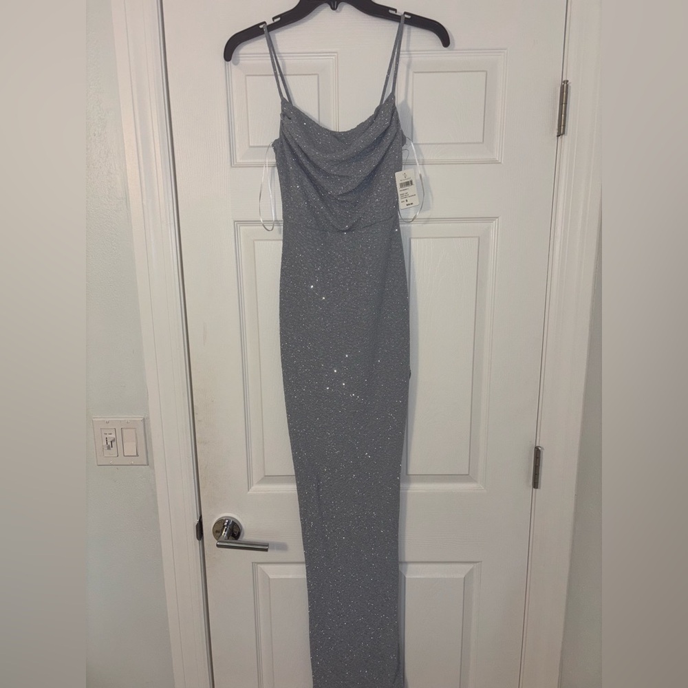 NWT Light blue glitter dress- Windsor